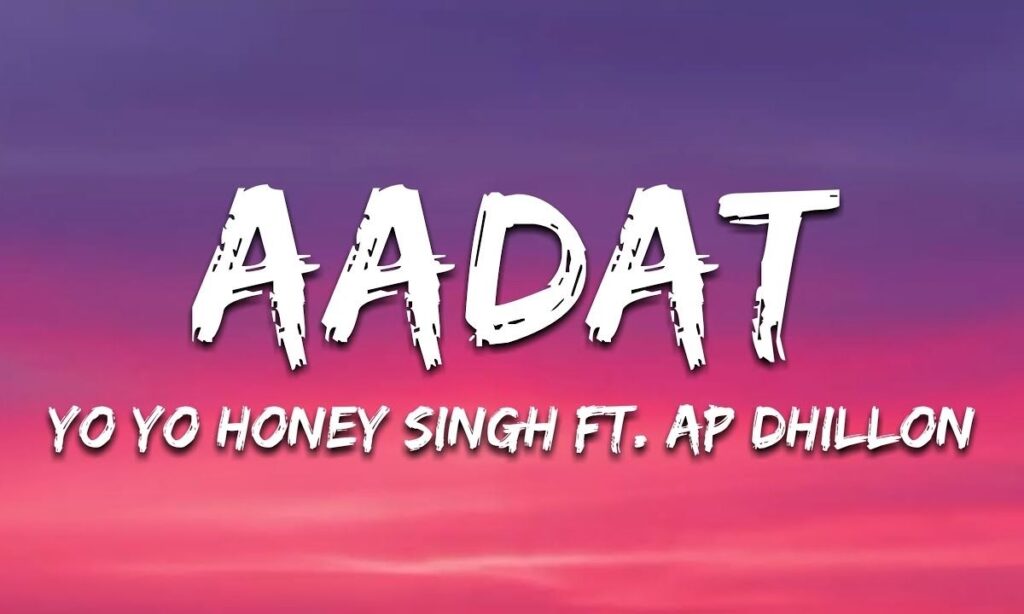 aadat-lyrics