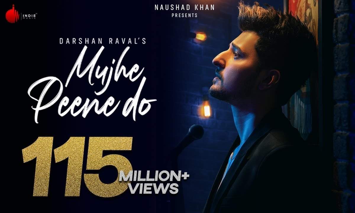 Mujhe Peene Do Lyrics English Translation Darshan Raval
